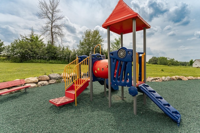 4089 Stone Point Dr NE, Rochester, MN 55906 - community jungle gym featuring a yard
