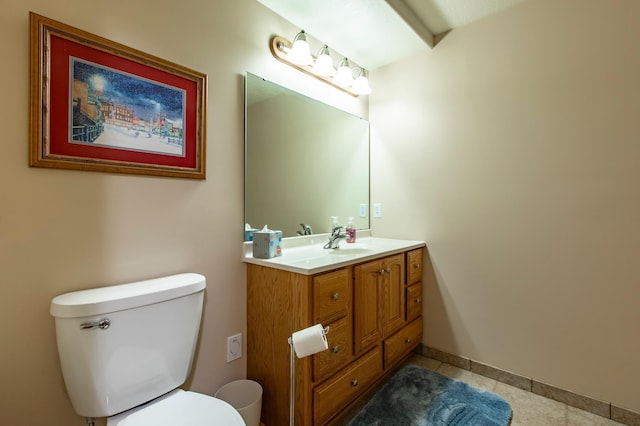 5551 Nancy Ln NW, Rochester, MN 55901 - bathroom featuring vanity and tile patterned flooring
