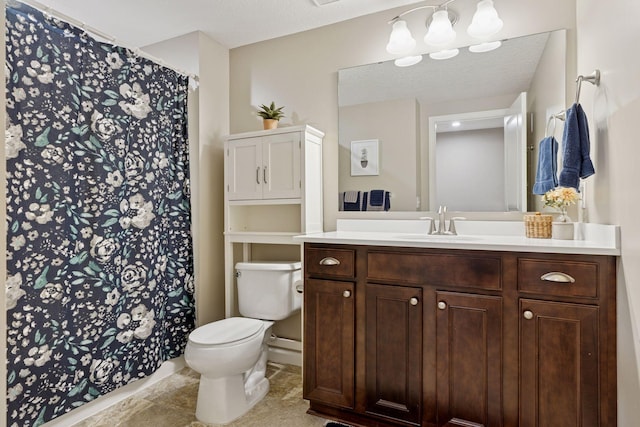 5053 Sunstream Ln, Woodbury, MN 55129 - bathroom featuring vanity and a shower with shower curtain