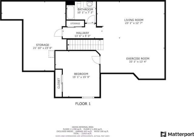 5053 Sunstream Ln, Woodbury, MN 55129 - view of room layout