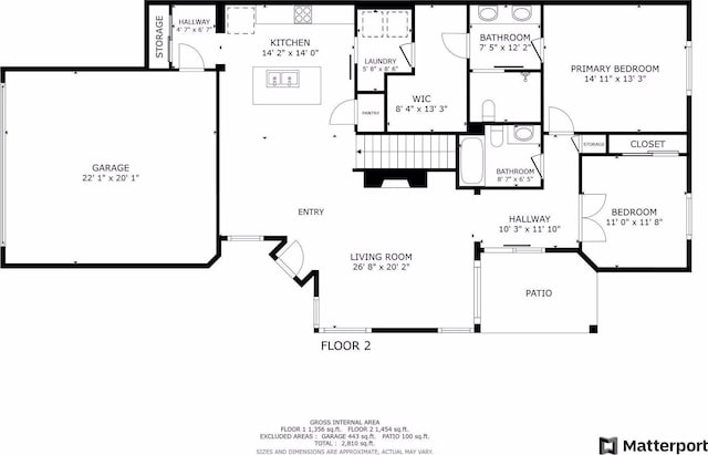 5053 Sunstream Ln, Woodbury, MN 55129 - view of floor plan / room layout