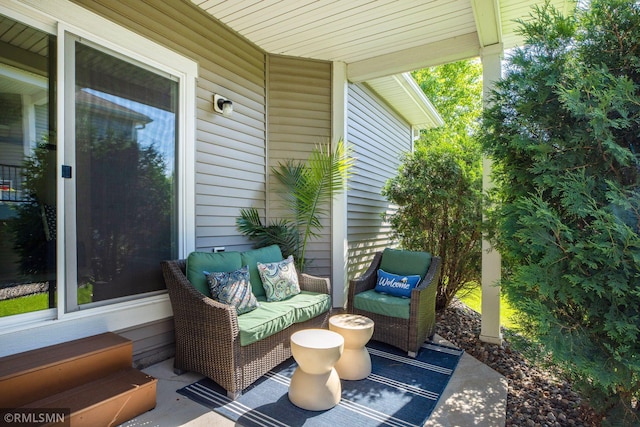 5053 Sunstream Ln, Woodbury, MN 55129 - view of patio / terrace featuring outdoor lounge area