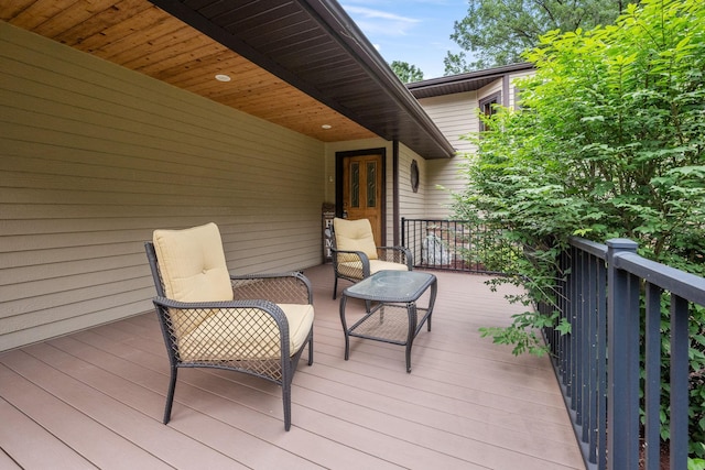 13326 Mallard Dr SE, Becker Twp, MN 55308 - view of wooden terrace