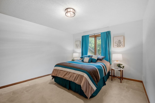 13326 Mallard Dr SE, Becker Twp, MN 55308 - bedroom featuring carpet floors and a textured ceiling