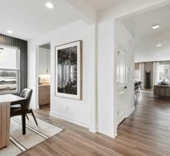 14560 106th Pl N, Maple Grove, MN 55369 - office space featuring wood finished floors and recessed lighting