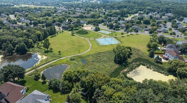 10695 184th Ave NW, Elk River, MN 55330 - aerial view of property and surrounding area with a large body of water and nearby suburban area