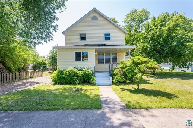 2014 5th St, Superior, WI 54880 - view of front of property with covered porch