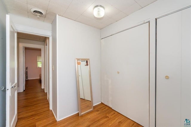 2014 5th St, Superior, WI 54880 - hall with light wood finished floors