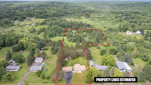 3661 Riley Rd, Rice Lake Twp, MN 55803 - view of property location featuring a forest and property boundaries highlighted