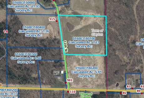 LOT1 11th St, Clayton, WI 54004