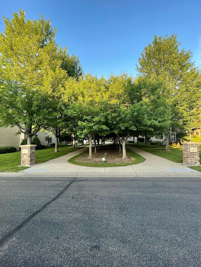 9605 Scott Cir N, Brooklyn Park, MN 55443 - view of front of house featuring a front yard