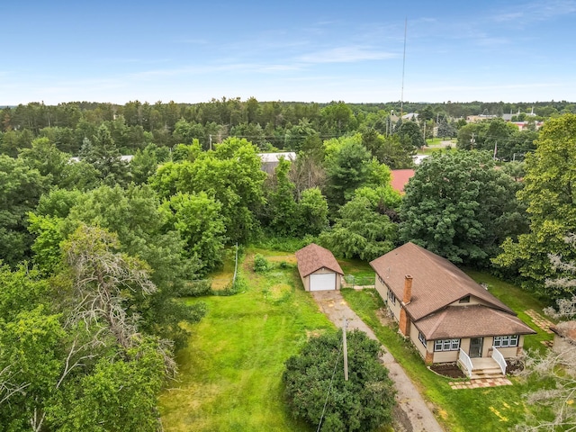 30867 Rasmussen Rd, Pequot Lakes, MN 56472 - aerial view of a heavily wooded area