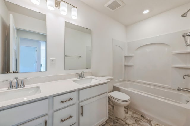2550 Downing Ave, Shakopee, MN 55379 - bathroom with double vanity and shower / tub combination
