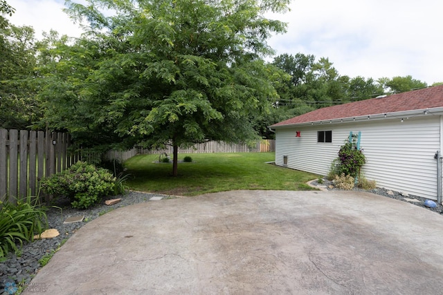 2510 10th St N, Fargo, ND 58102 - fenced backyard with a patio