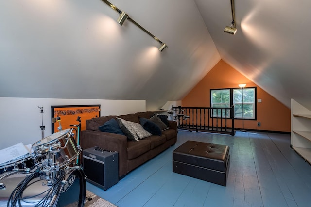 433 S Ave, North Mankato, MN 56003 - additional living space with lofted ceiling and wood finished floors