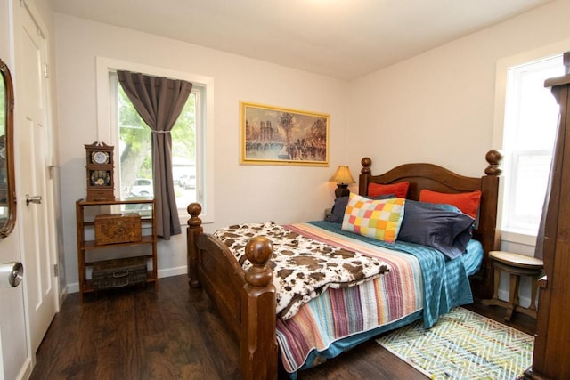 1109 Adams St, Mankato, MN 56001 - bedroom with wood finished floors and baseboards