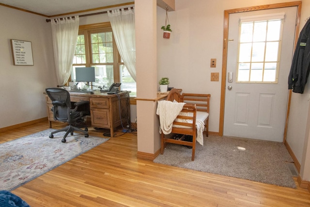624 Garfield Ave, North Mankato, MN 56003 - office space with wood finished floors