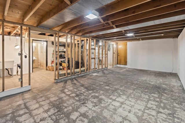 117 Division St, Mankato, MN 56001 - view of unfinished below grade area
