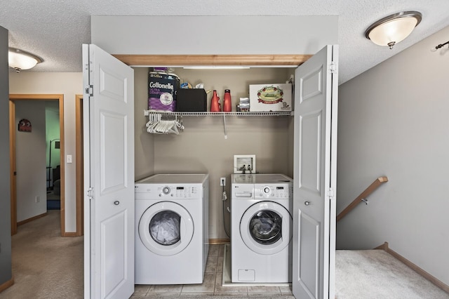 13433 Brick Path, Rosemount, MN 55068 - laundry area featuring separate washer and dryer and a textured ceiling