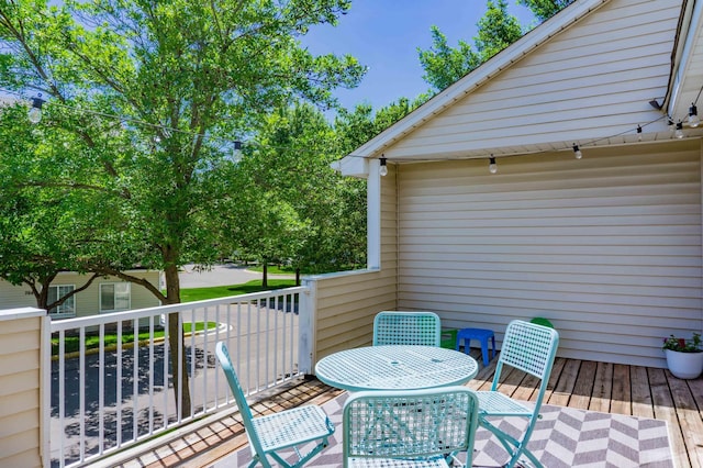 7639 Nicholas Way, Chanhassen, MN 55317 - wooden deck featuring a water view