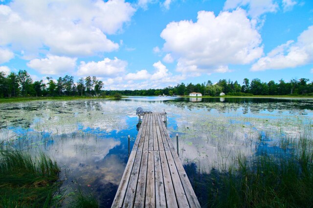 11715 Sorenson Lake Rd, Merrifield, MN 56465 - dock with a water view