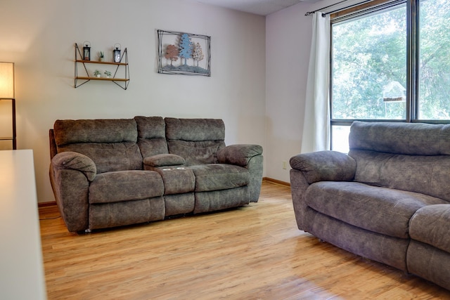7771 Odean Ave NE, Otsego, MN 55330 - living area with light wood-style flooring