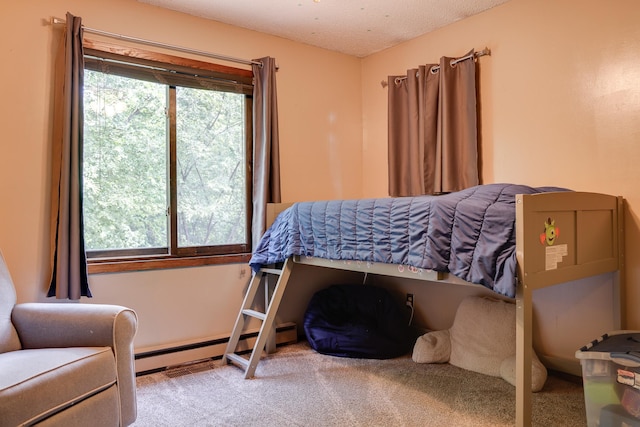 7771 Odean Ave NE, Otsego, MN 55330 - carpeted bedroom featuring baseboard heating