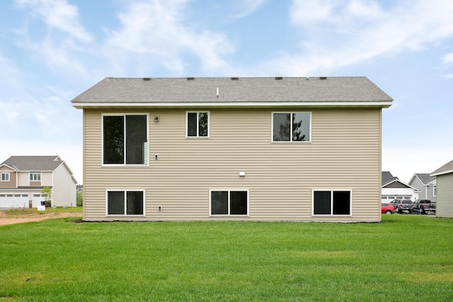 37554 Greenwich Ct, North Branch, MN 55056 - back of house with a yard