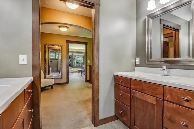 860 Prairie Meadows Dr, Hudson, WI 54016 - bathroom featuring vanity and baseboards