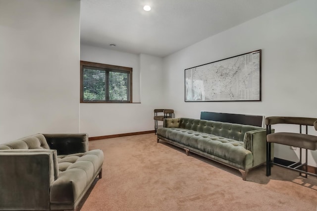 860 Prairie Meadows Dr, Hudson, WI 54016 - carpeted living area featuring baseboards