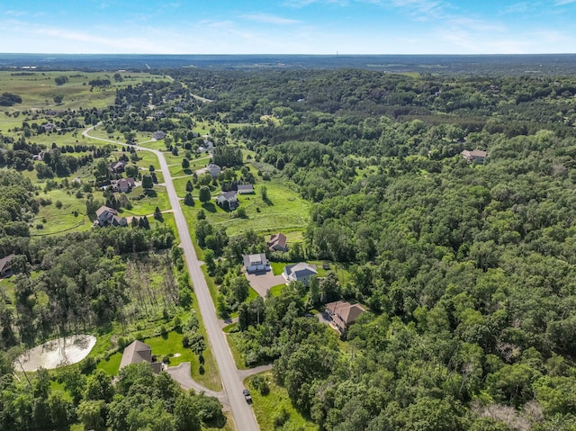 860 Prairie Meadows Dr, Hudson, WI 54016 - aerial view of property and surrounding area with a heavily wooded area