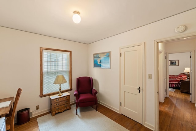 5924 10th Ave S, Minneapolis, MN 55417 - sitting room with wood finished floors and baseboards