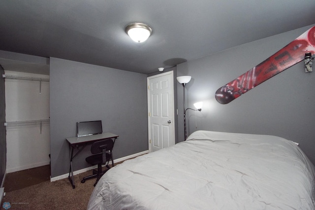 1514 1st Ave S, Fargo, ND 58103 - carpeted bedroom with baseboards and a closet