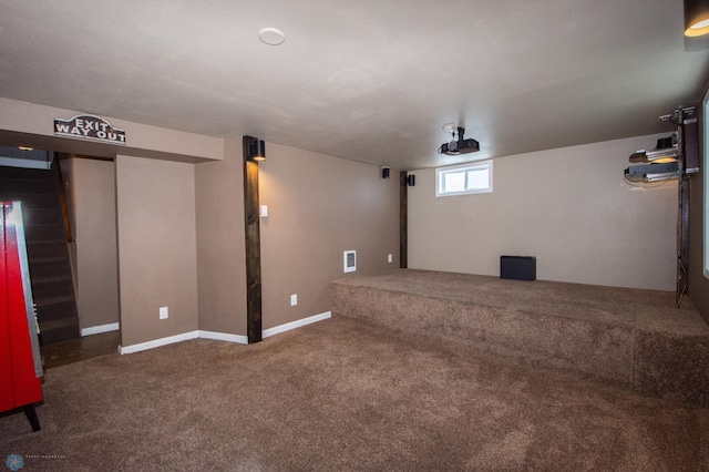 1514 1st Ave S, Fargo, ND 58103 - carpeted cinema featuring baseboards