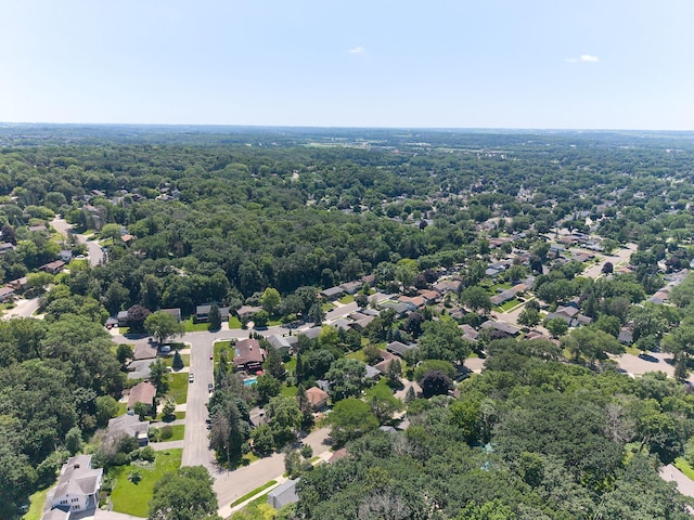1636 9th Ave NE, Rochester, MN 55906 - aerial view of a heavily wooded area