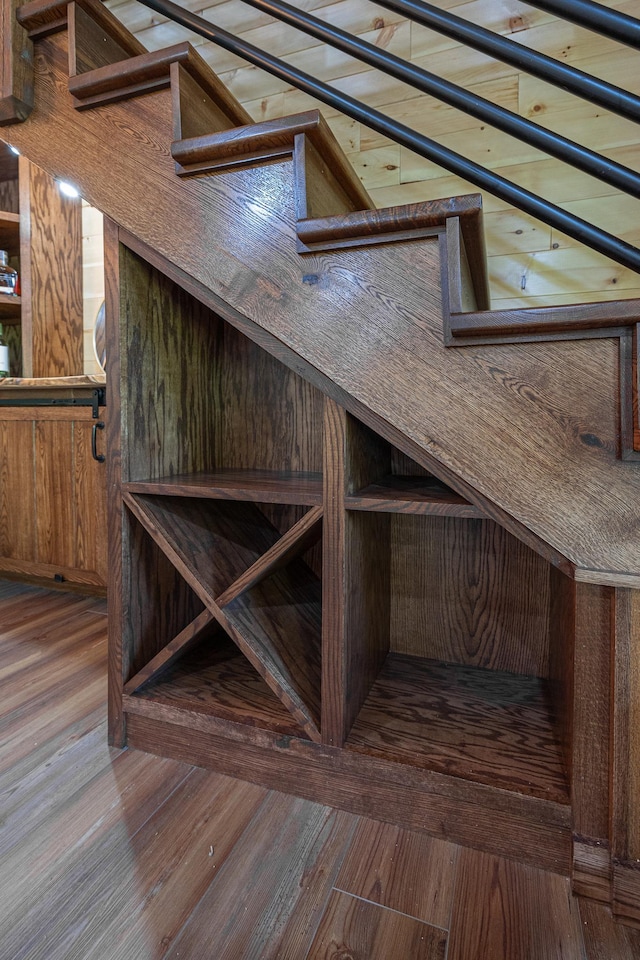 2018 County 5 NW, Hackensack, MN 56452 - wine area with wood finished floors