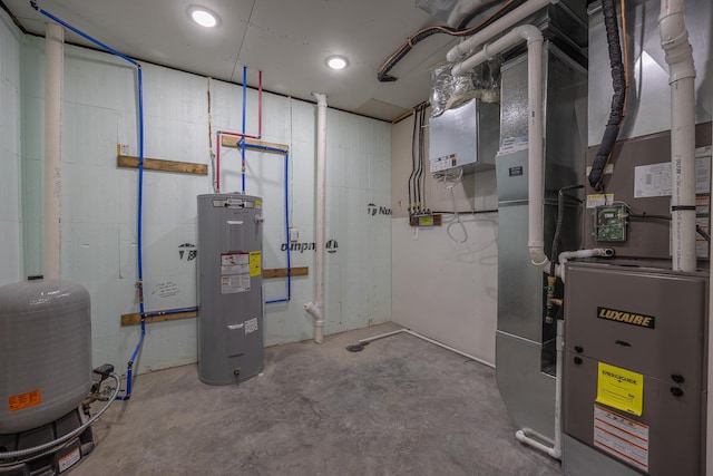 2018 County 5 NW, Hackensack, MN 56452 - utilities featuring electric water heater and heating unit
