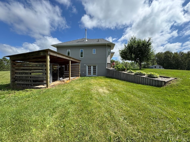 48285 229th Ave, Clearbrook, MN 56634 - back of house with french doors