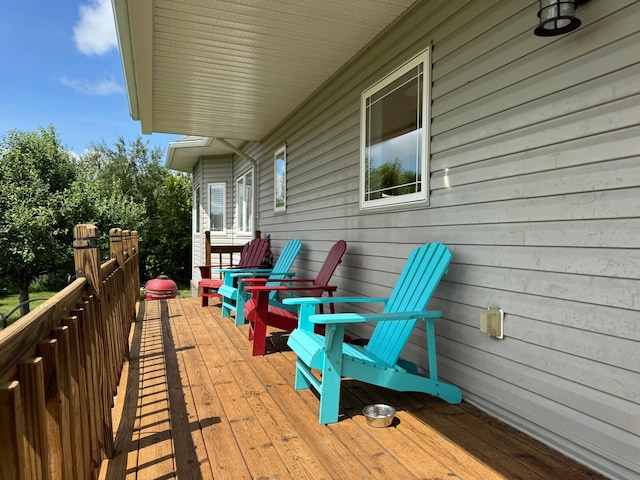 48285 229th Ave, Clearbrook, MN 56634 - view of deck