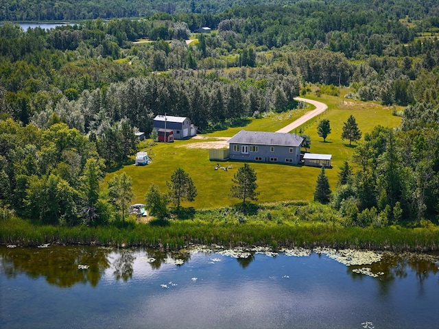 48285 229th Ave, Clearbrook, MN 56634 - view of subject property with a forest and a nearby body of water