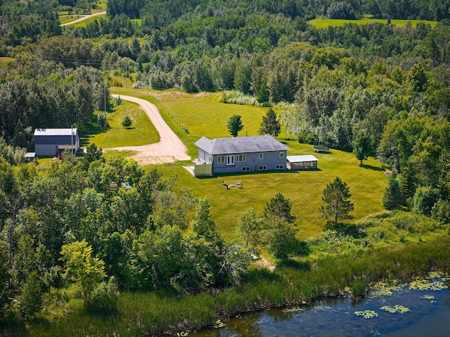 48285 229th Ave, Clearbrook, MN 56634 - view of subject property with a heavily wooded area and a large body of water