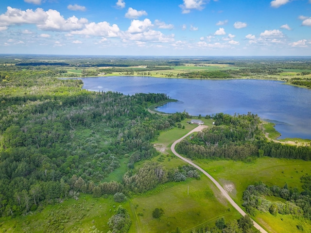 48285 229th Ave, Clearbrook, MN 56634 - bird's eye view of a nearby body of water and a heavily wooded area