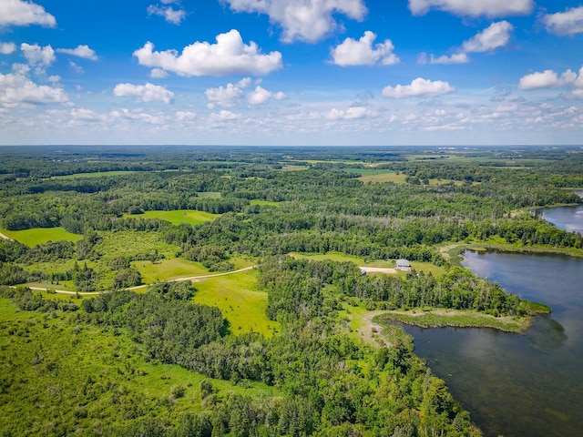 48285 229th Ave, Clearbrook, MN 56634 - aerial view of a heavily wooded area and a nearby body of water