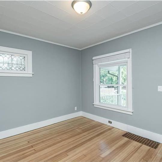 20 12th St NE, Rochester, MN 55906 - empty room featuring crown molding and wood finished floors