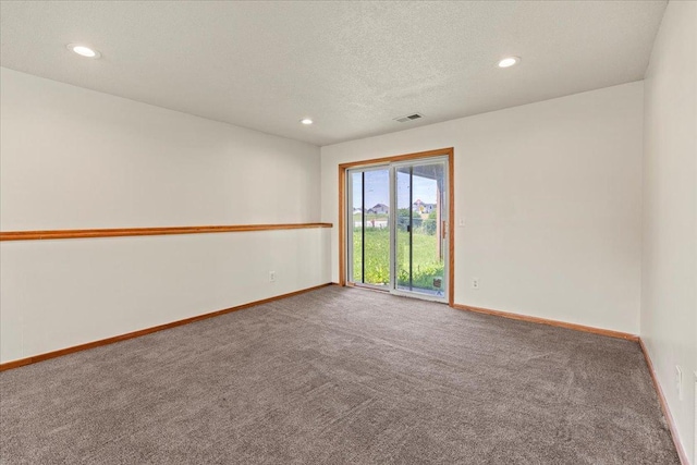 3455 Kahler Dr NE, Saint Michael, MN 55376 - carpeted spare room featuring recessed lighting and a textured ceiling