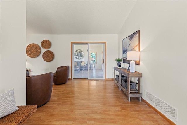 3455 Kahler Dr NE, Saint Michael, MN 55376 - hall featuring light wood-style floors and vaulted ceiling
