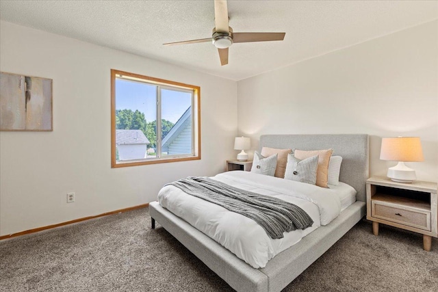 3455 Kahler Dr NE, Saint Michael, MN 55376 - bedroom featuring carpet floors and a ceiling fan