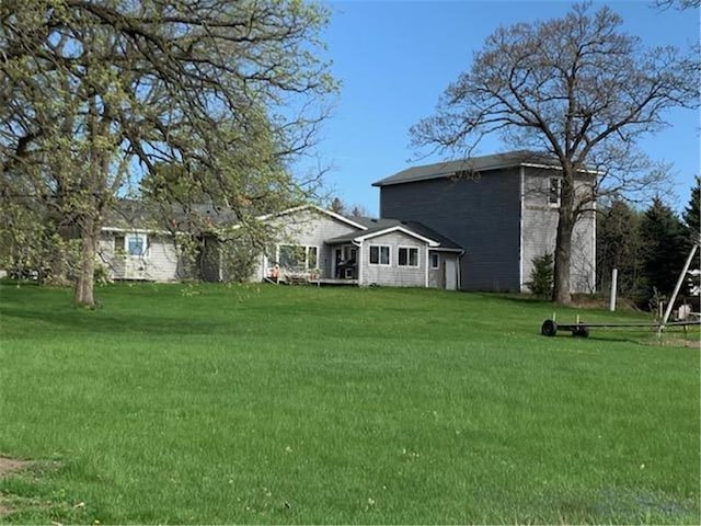 9225 Lake Blvd, Chisago City, MN 55013 - view of green lawn