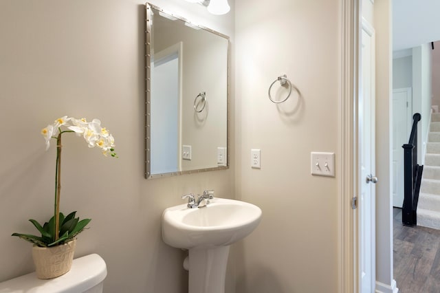 14620 106th Pl N, Maple Grove, MN 55369 - bathroom with wood finished floors and toilet