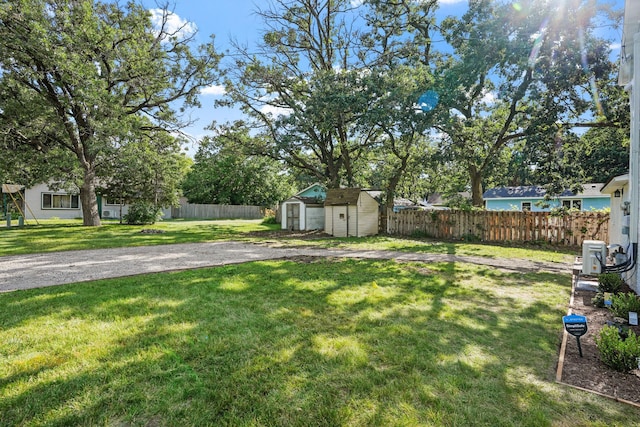 26030 2nd St W, Zimmerman, MN 55398 - fenced backyard with a storage unit